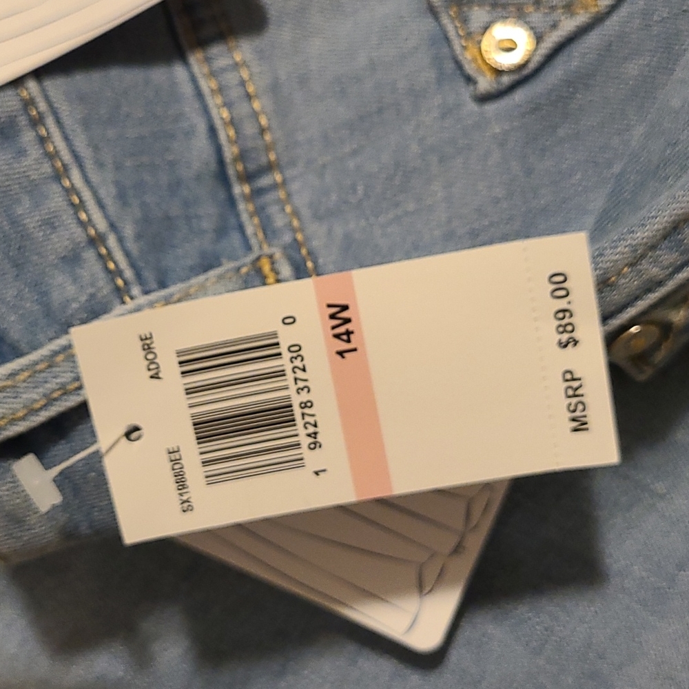 Host Pick NWT SEVEN7 JEANS Bombshell High Rise Bootcut Plus Size - Picture 7 of 11